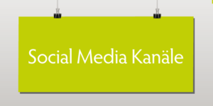 Social Media-Kanäle